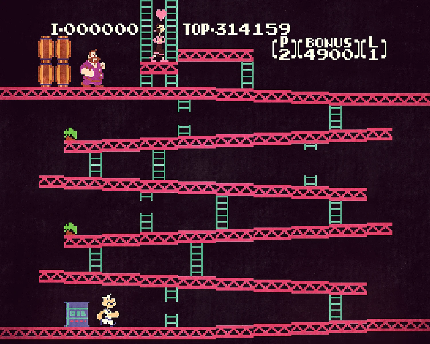 Donkey Kong x Popeye mashup