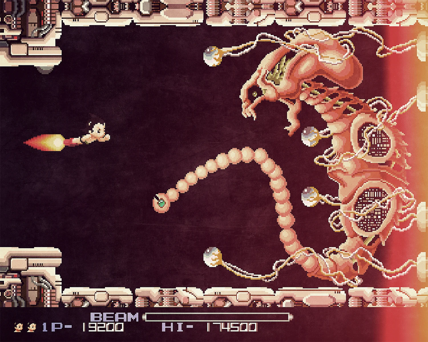 Astroboy x R-Type mashup