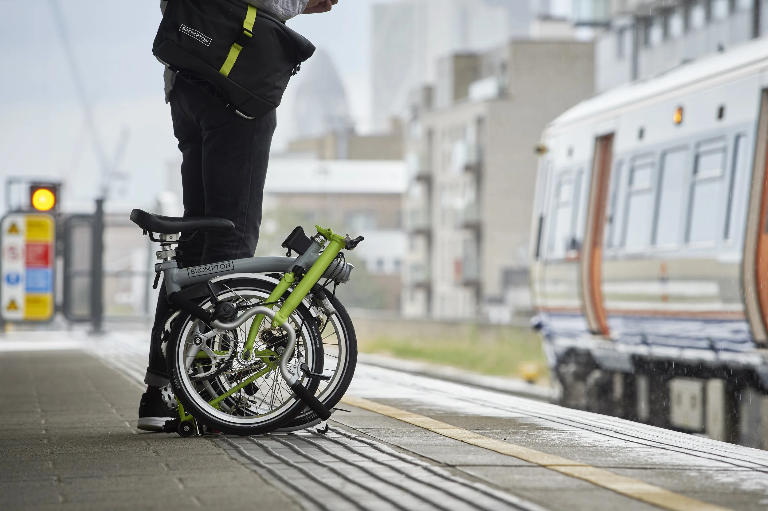 A Brompton goes where you go.