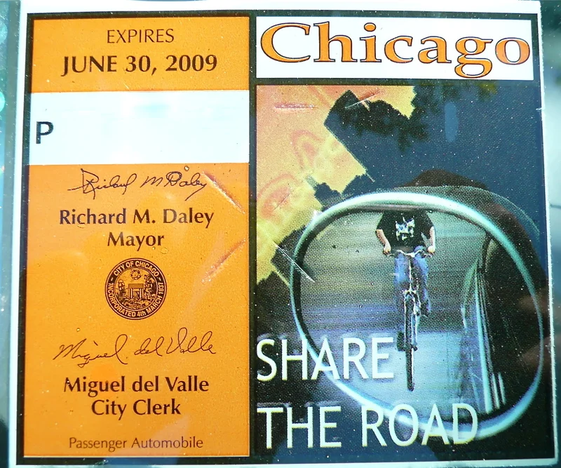 Vintage Chicago City Sticker