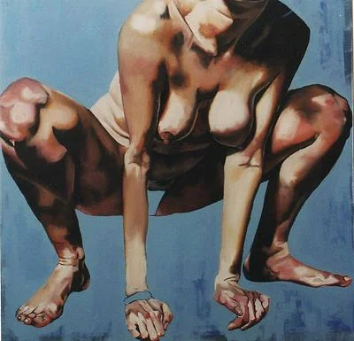 Crouching