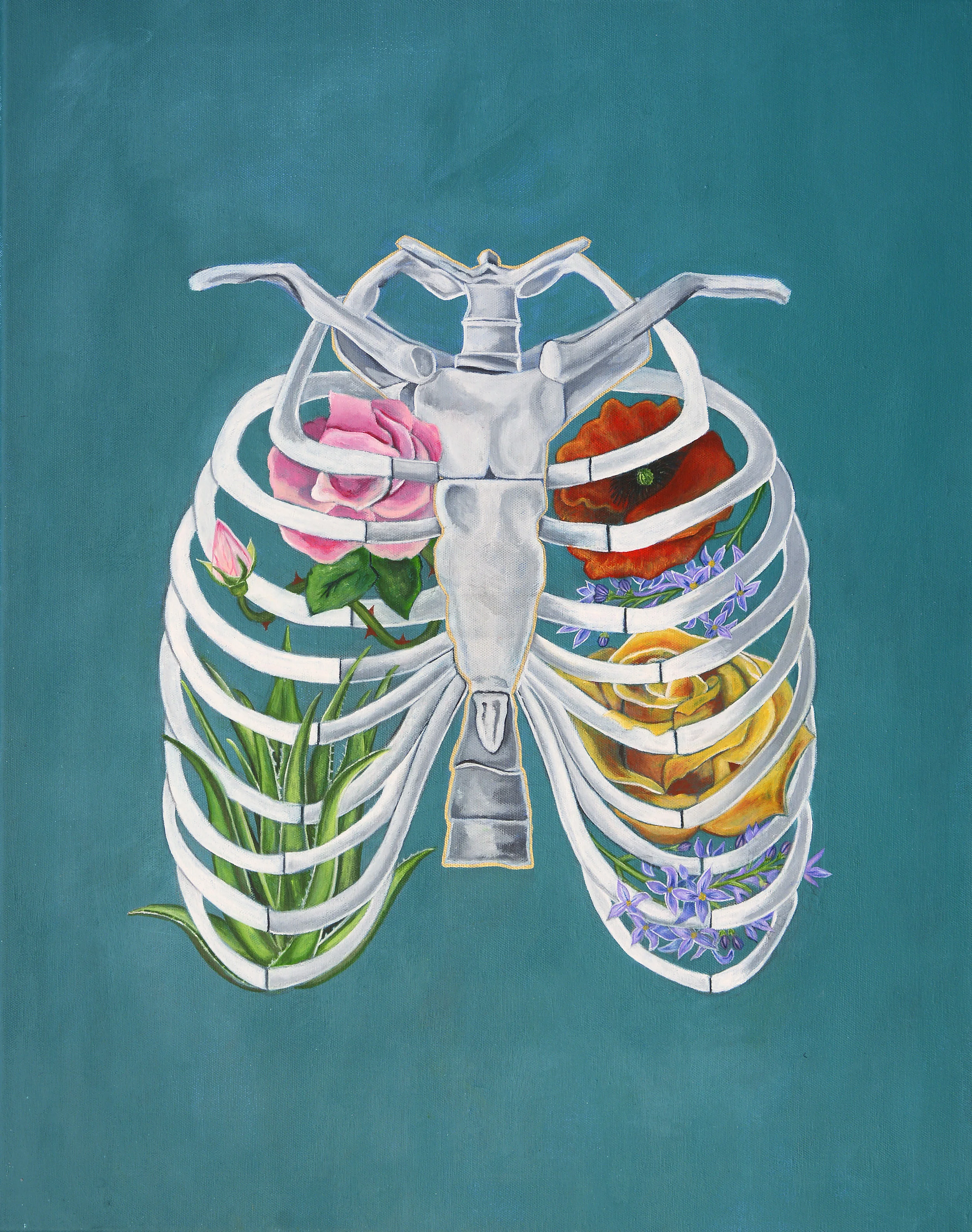 RenovationArtist Leah Samuels says, "As a queer femme, I am an advocate for a world that thrives without the threat of oppression or violence. In the past, my personal art practice was focused on working through trauma. My current series is inspired…