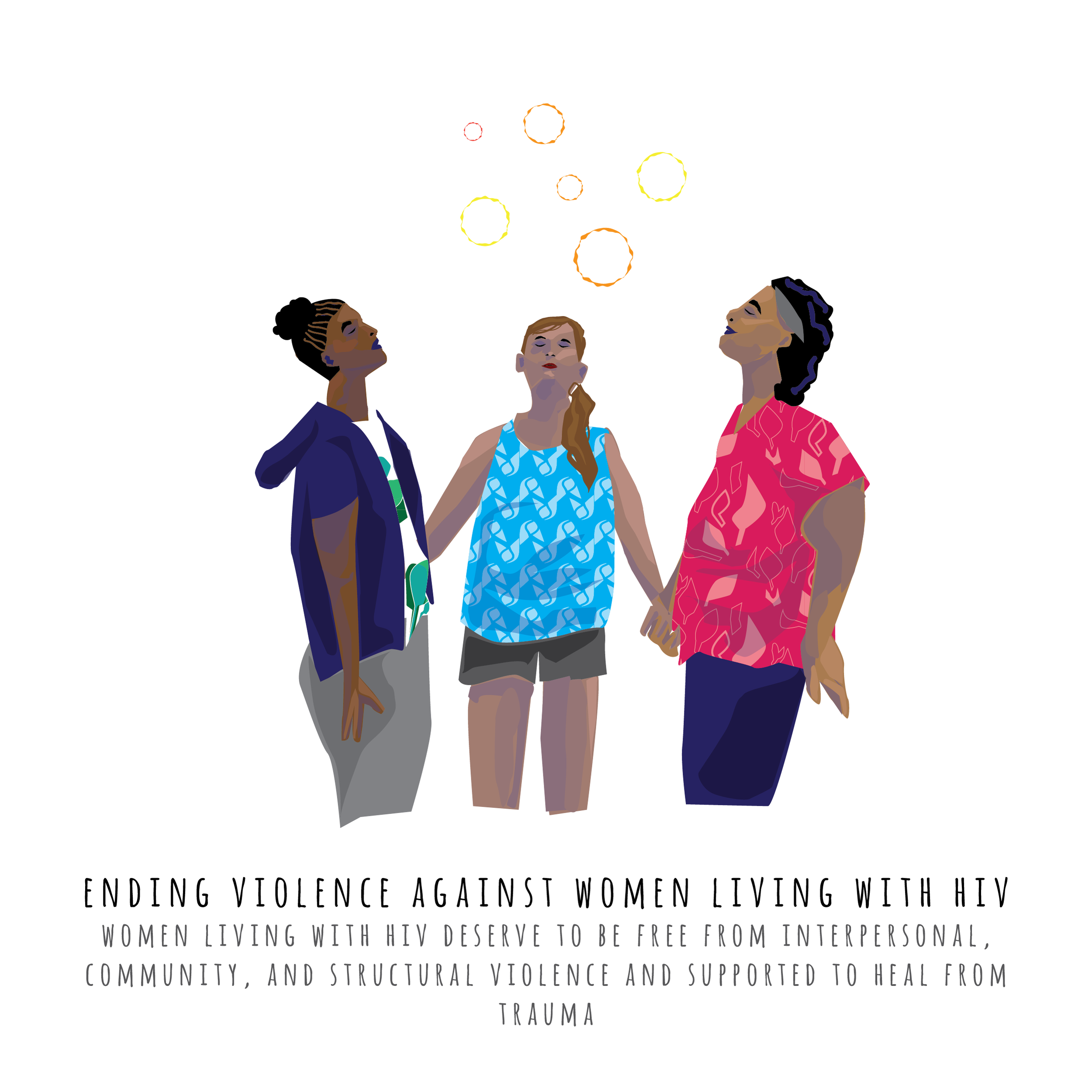 Series of images for Positive Women's Network