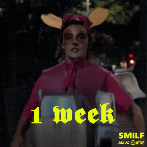 SMILF Season 2: Text animation based on broadcast style guide; digitally hand-painted textures to match broadcast assets
