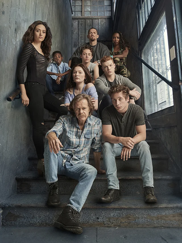 I was asked to digitally remove Svetlana from this gallery shot that was originally from Season 8. This reworked piece was eventually used as interim key art for Shameless’ Season 9, along with quite a few promotional graphics!
