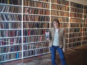 Me with my Sketchbook at the Brooklyn Art Library