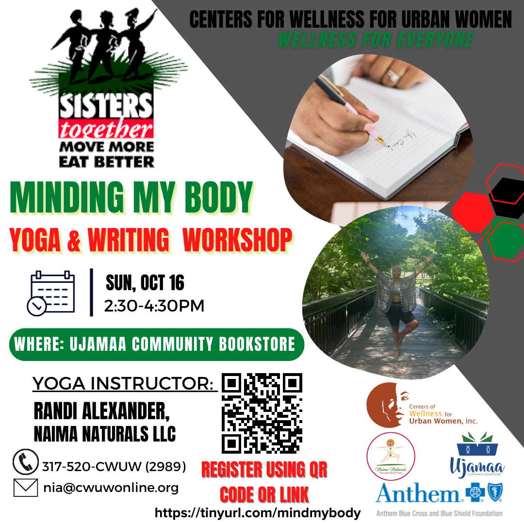 Sisters Together: Minding my Body Workshop - Yoga &amp; Writing