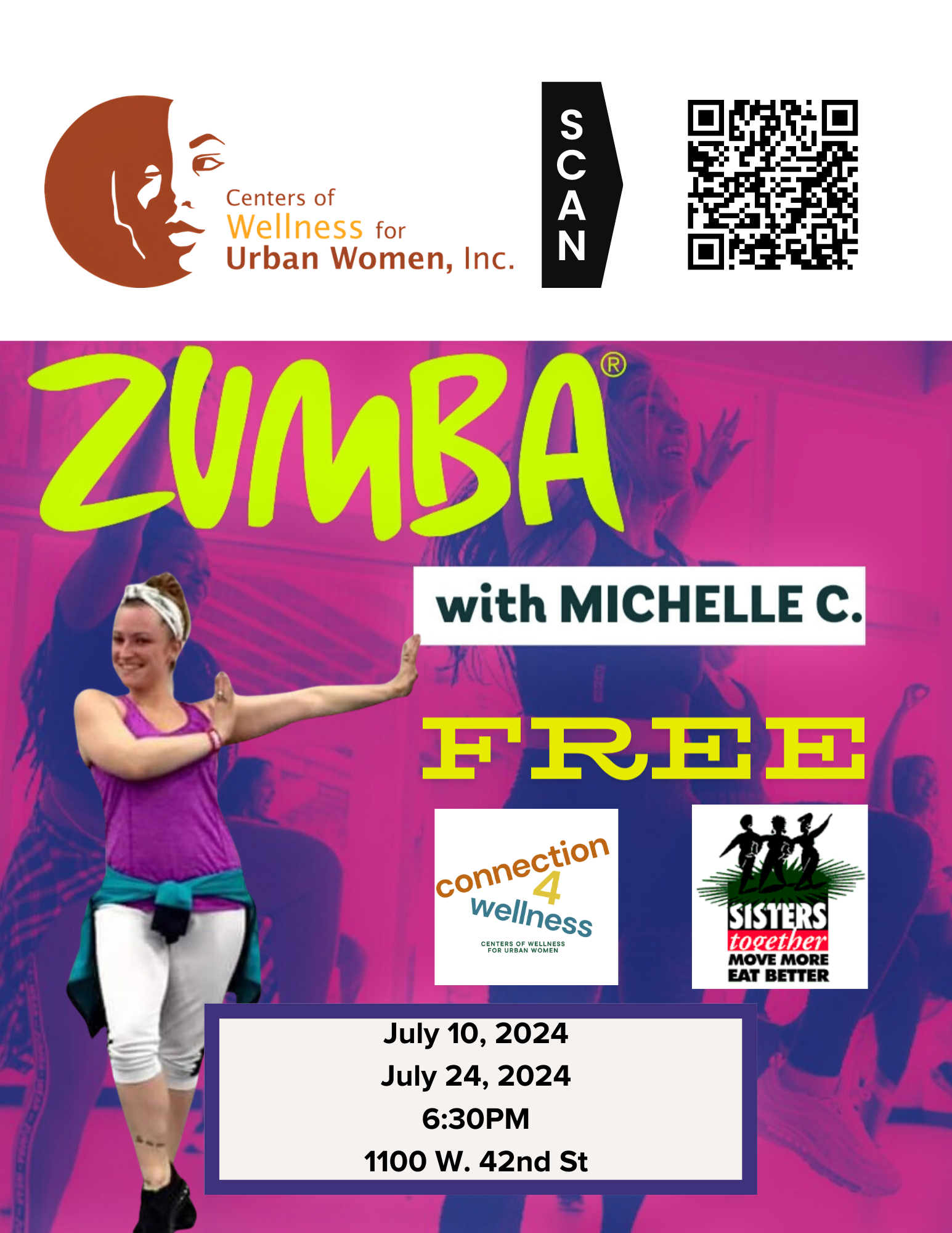 FREE Zumba Fitness Party with CWUW