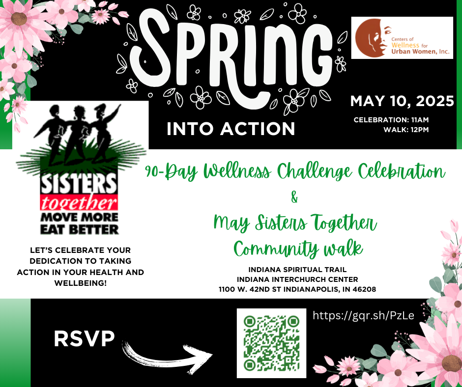 Sisters Together Monthly Community Walk-May &amp; Wellness Challenge Celebration