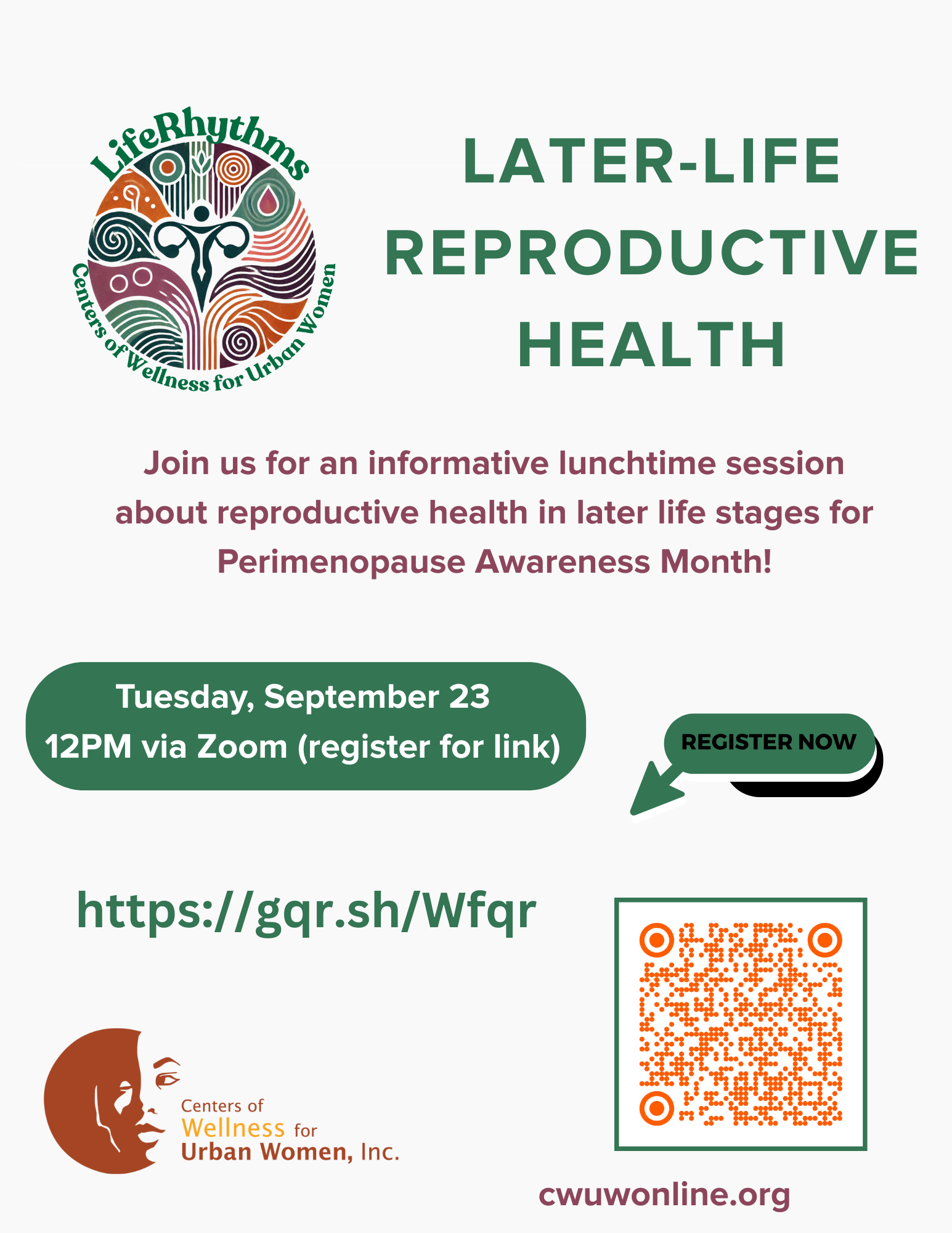 Later-Life Reproductive Health