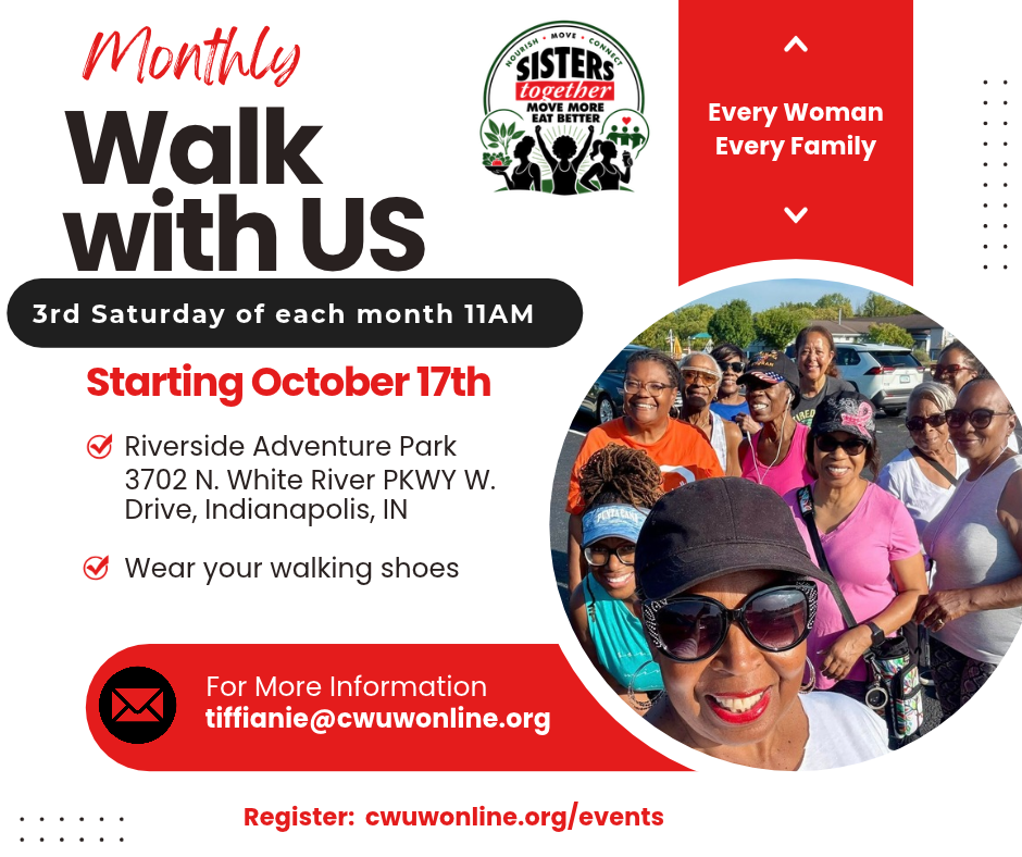 Walk With CWUW- Every Month (3rd Sat)
