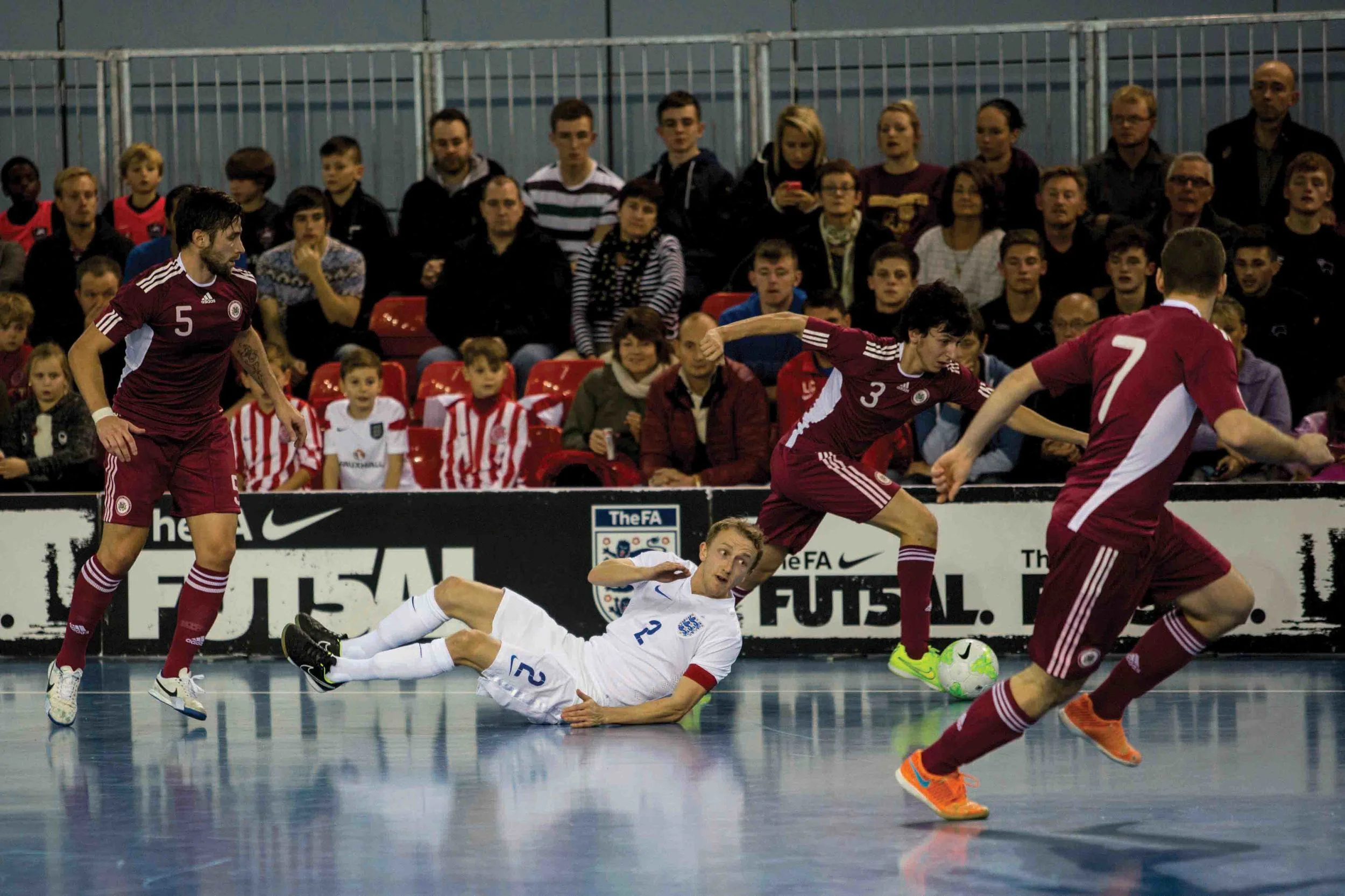 England vs Latvia Futsal