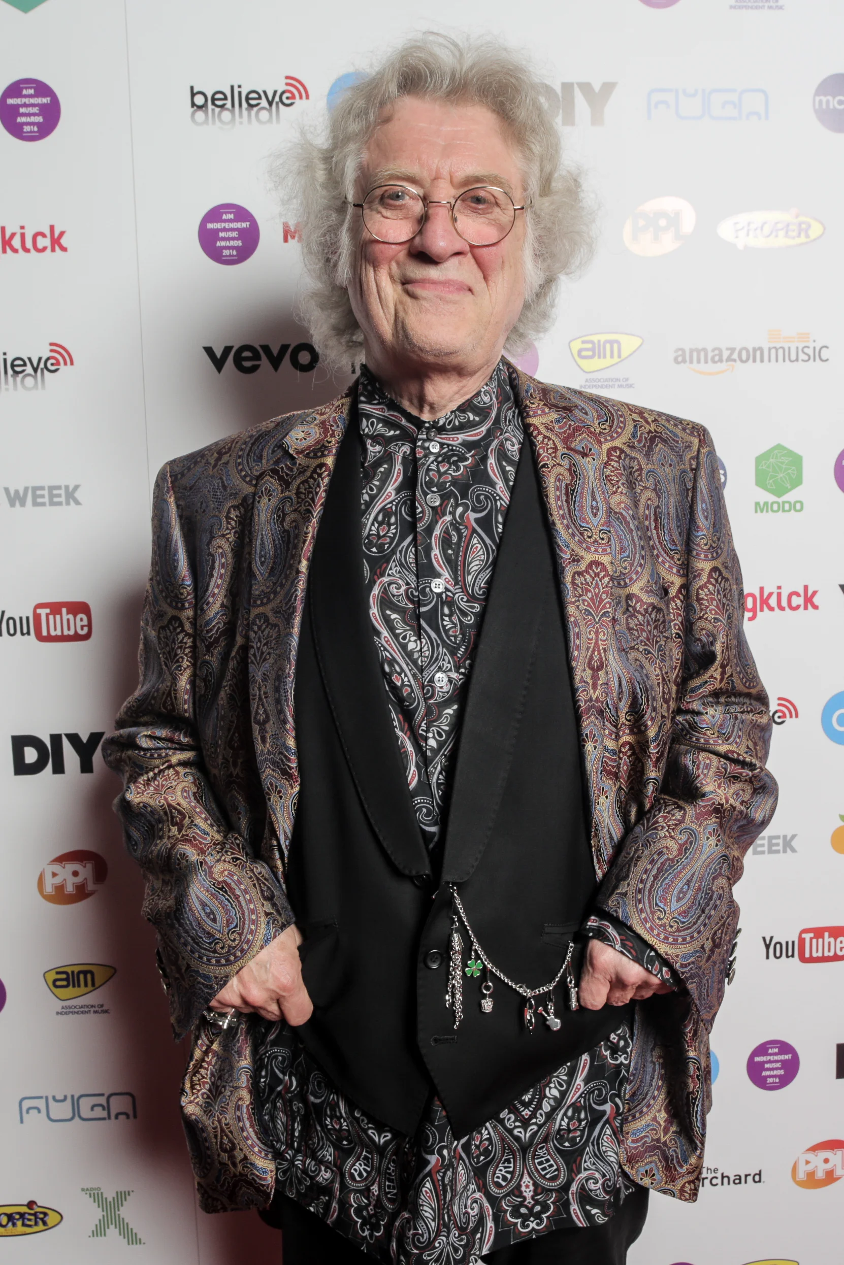 Noddy Holder AIM Music Awards 2016