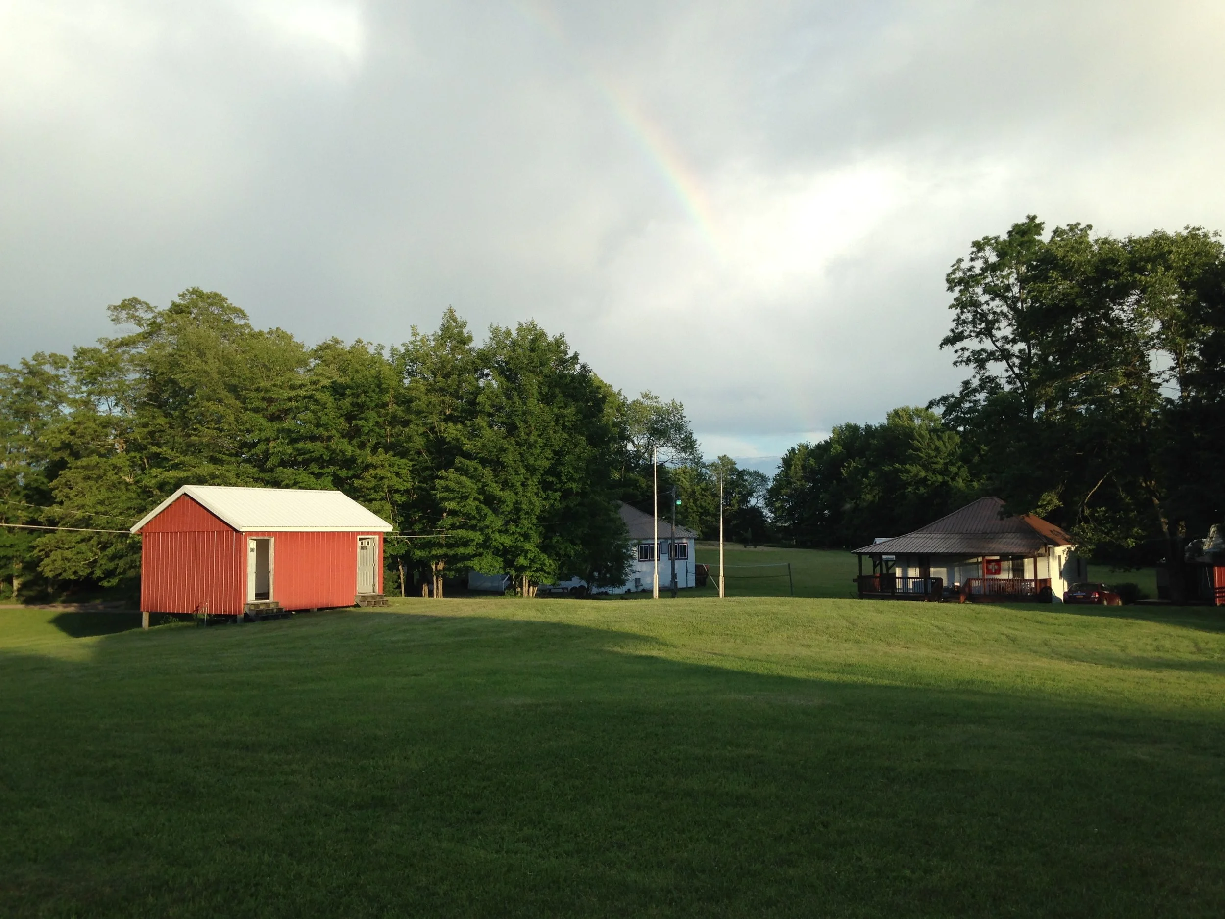 Rainbow over Shiloh