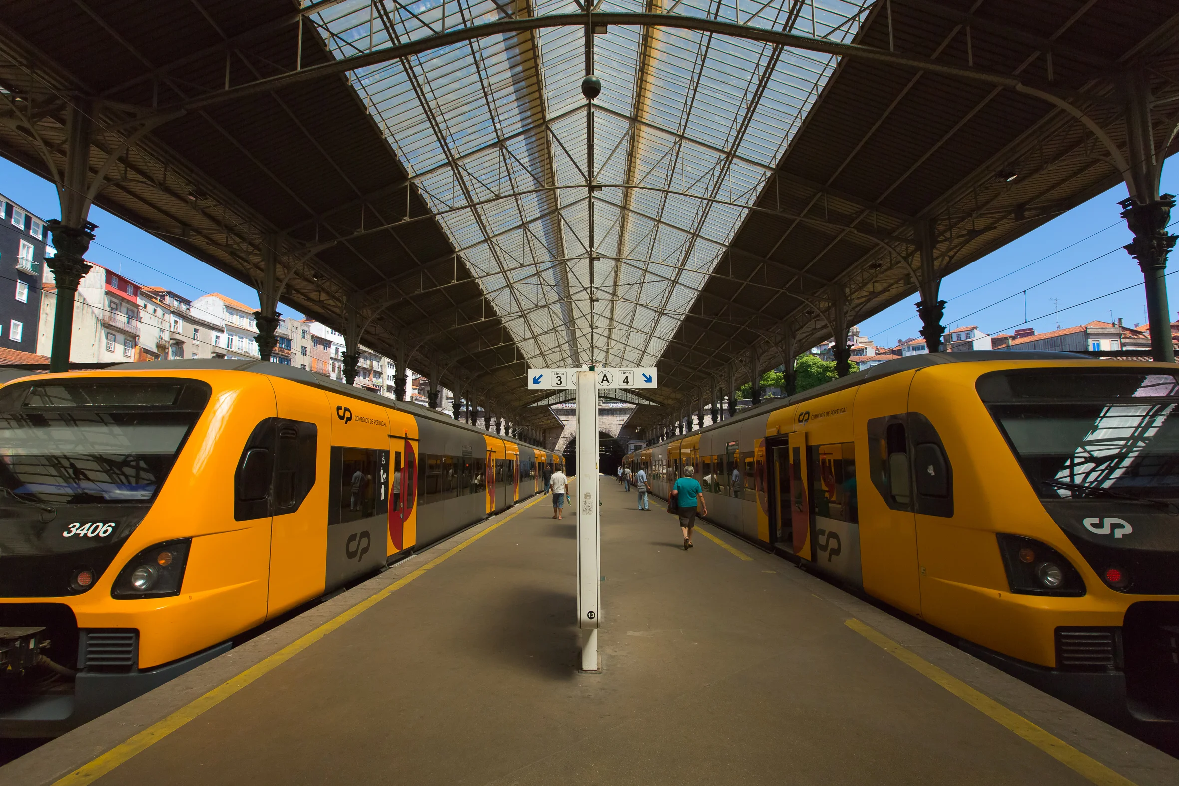 Estación de trenes São Bento, Porto.