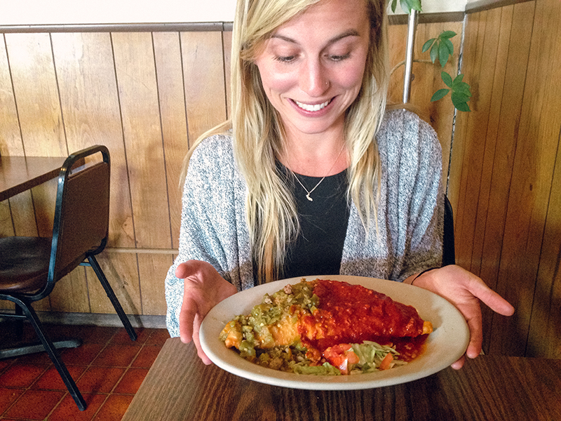 Soppapilla was the only thing on the menu I didn't recognize and I was feeling brave. Red Chile or Green Chile? Both please! We are still talking about this meal, and naturally Adam's new nickname is Tito. 