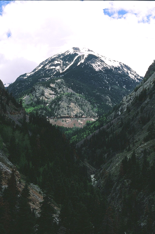 The most thrilling event of the week was hitting the 'Million Dollar Hwy' on two wheels. We started at the pass above Ouray and flew down seven miles into town. My knuckles are still white. 