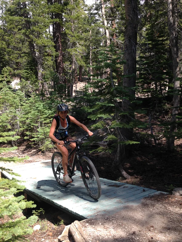Needless to say, the first few days in the Sierras were spent mountain biking in Mammoth Lakes, CA. 