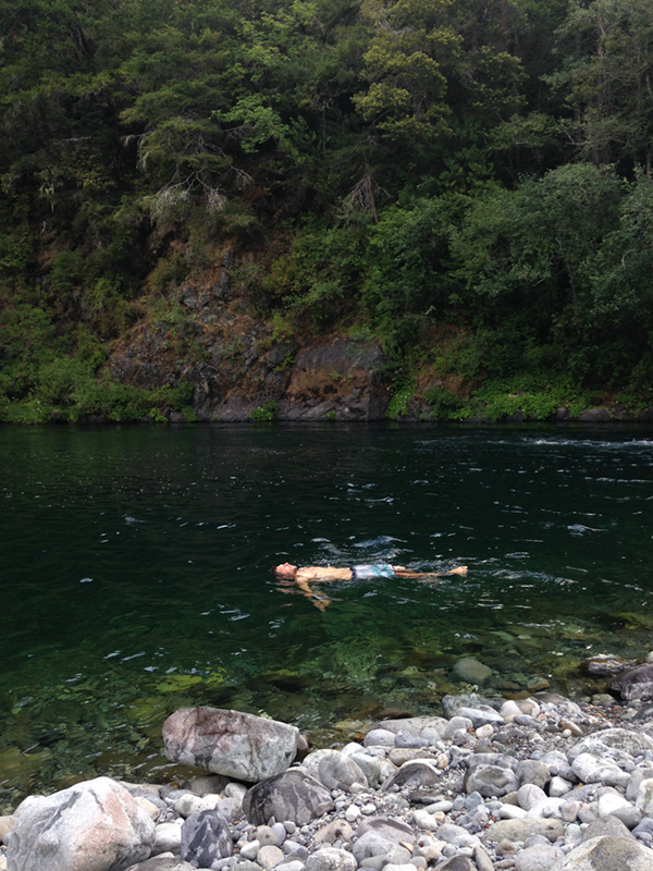 Adam came down once the birds started singing that sweet morning bath song and we dove in. What a way to start the day! 