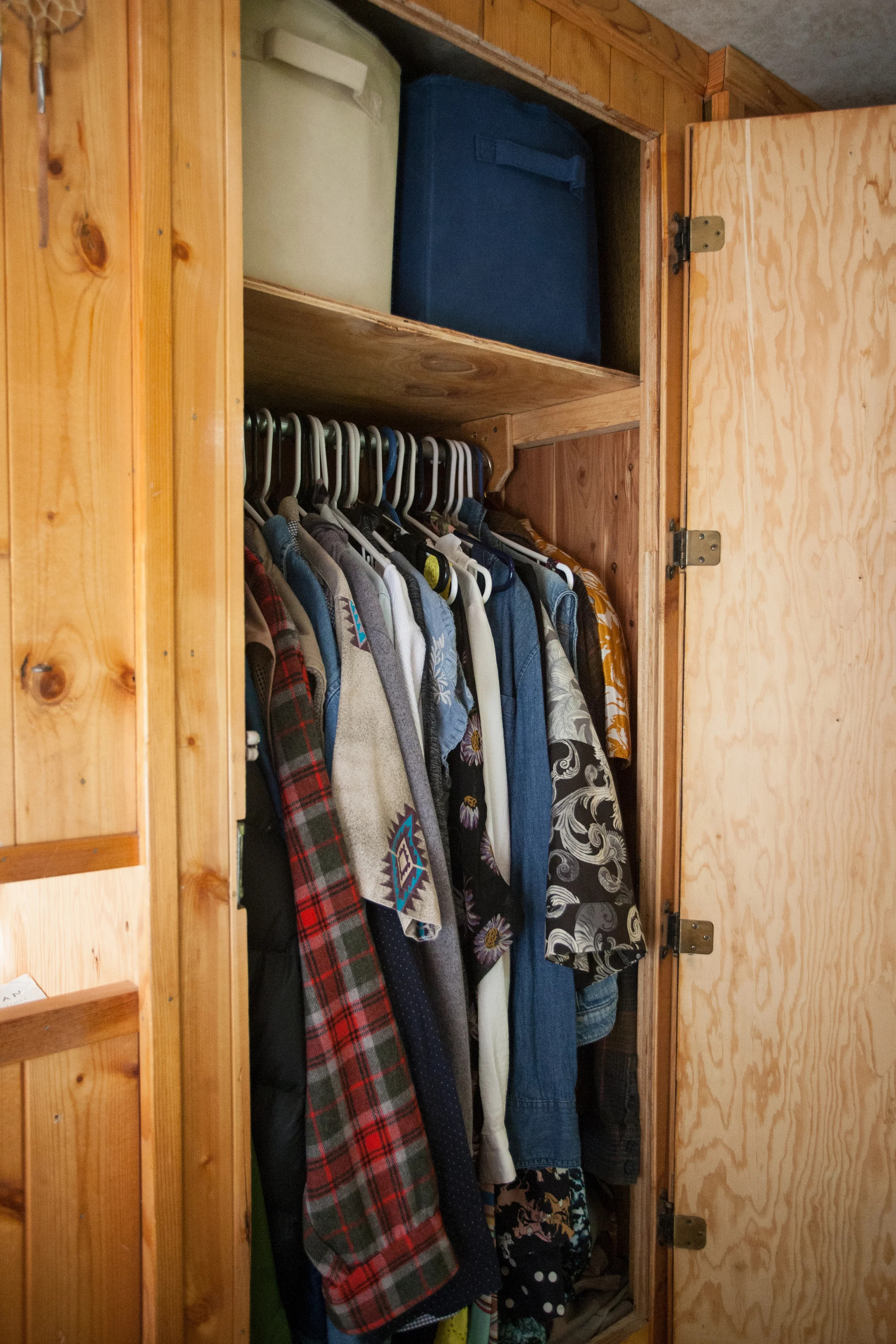 For Adam, choosing which clothes to bring was easy—he packed a week’s worth of his most functional items, including one Hawaiian date-night shirt. I had a little more trouble narrowing it down. First, I chose 20 outfits for any occasion, then narrowed it down to ten, and then left on the trip with eight to be mixed and matched. We won’t even discuss the shoe situation. 