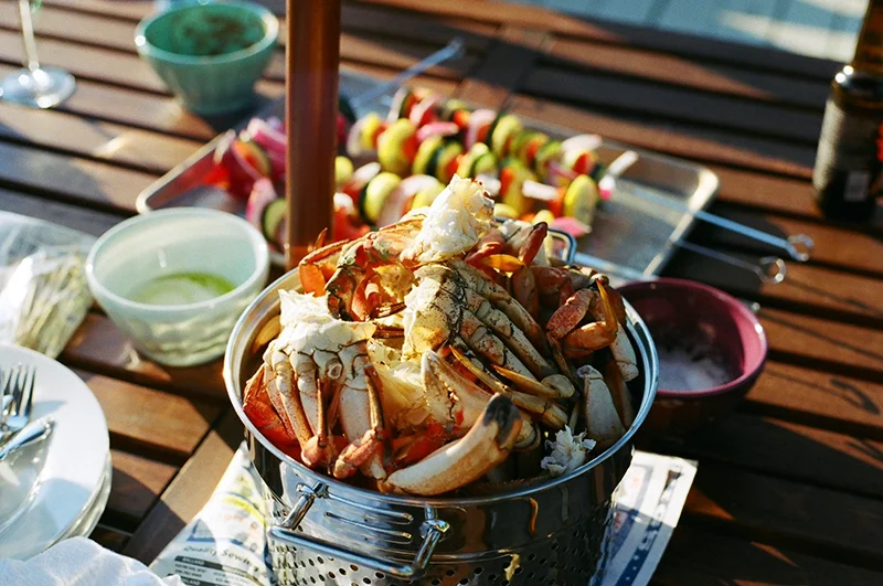 Puget Sound to Table in less than 2 hours! A meal for the books. 