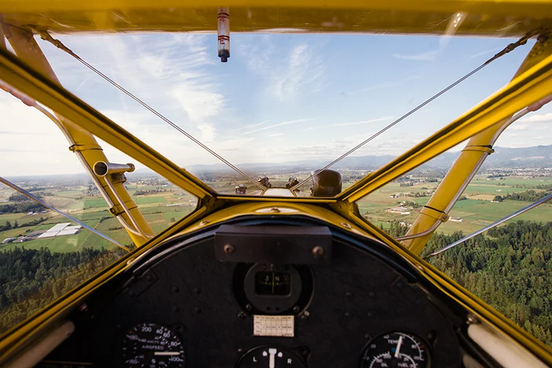 He said the greatest part about being up there was the silence. After snapping the photos he wanted, he set his camera in his lap and recognized how calm it is up there and appreciated the ride in the moment.