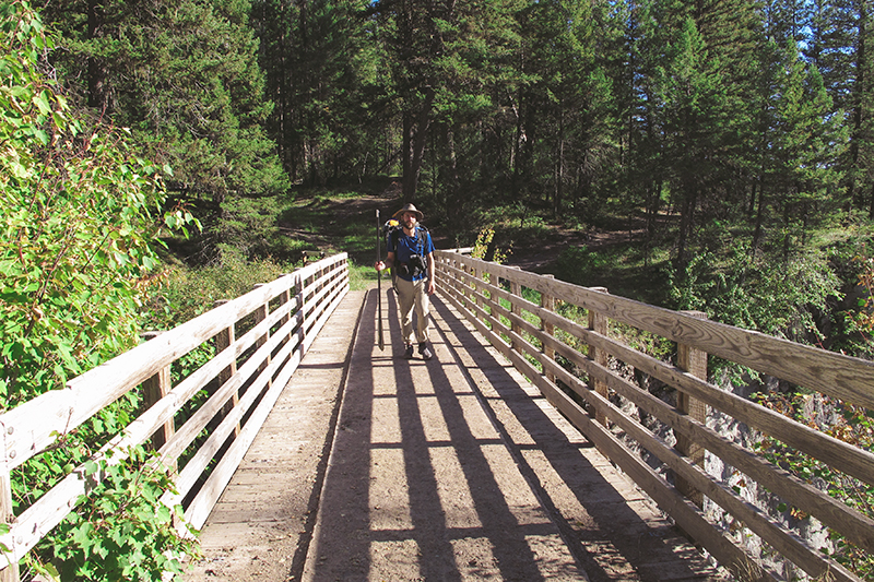 As we crossed over the pack bridge into civilization Adam and I excitedly discussed and discribed what we were going to have for dinner in detail. My Dad said nothing about food, I know he was only thinking excitedly about his next adventure back into The Bob. 