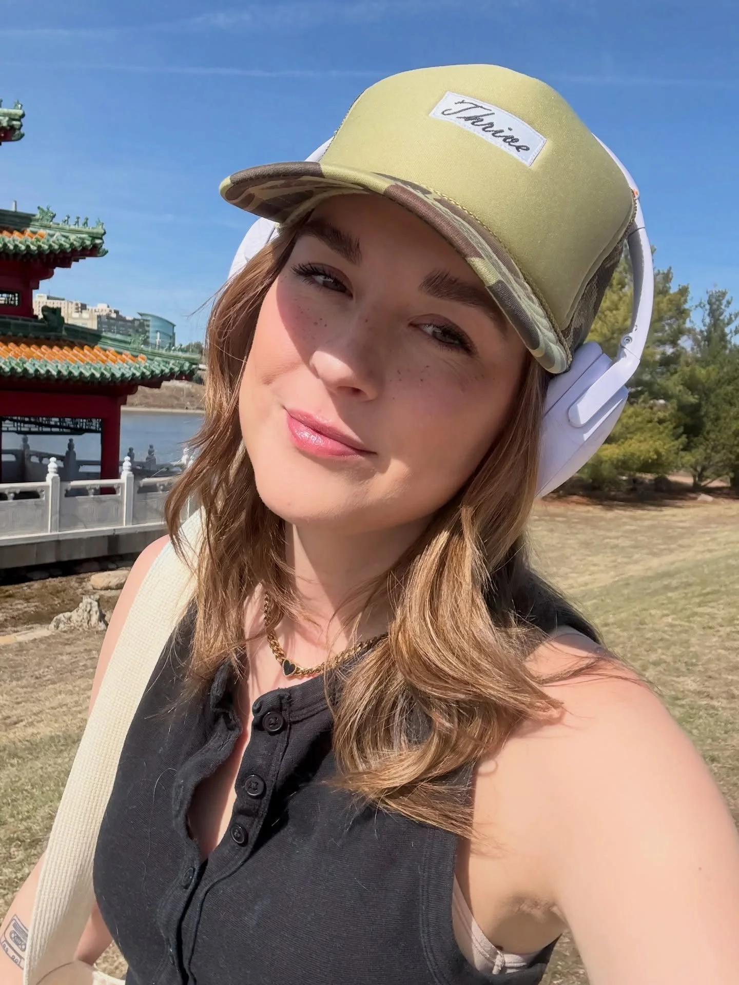 Thriving is a mindset. The camo trucker just comes with it. #staythrivin