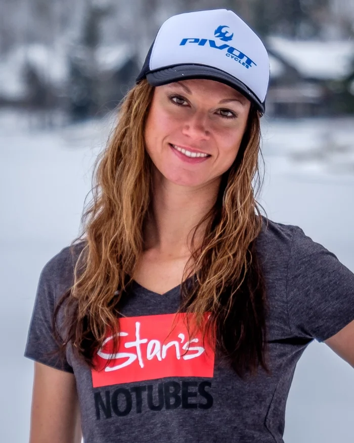 Rose Grant of Stan's NoTubes-Pivot. Photo: Alla Kostenko