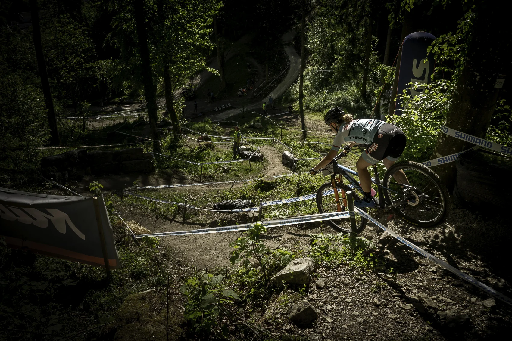 Training to rip the descent. I probably could have done this a bit better. 📷: Matt DeLorme