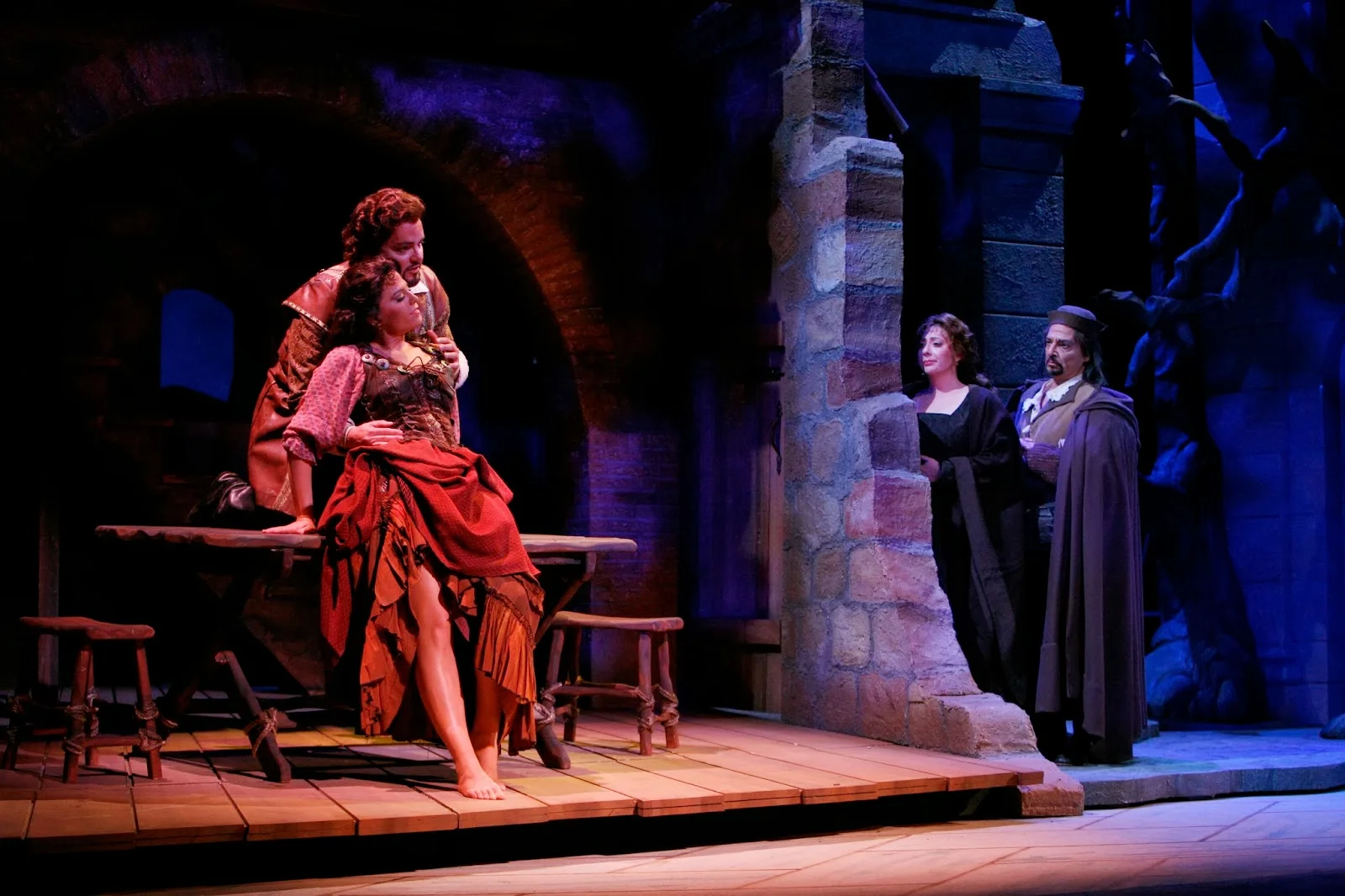 Maddalena in Rigoletto at Sarasota Opera