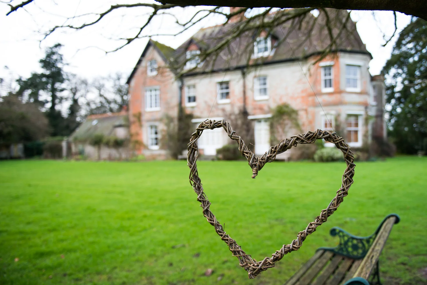 The heart is by our wonderful village willow weaver l ynne@lynnesaunders.co.uk