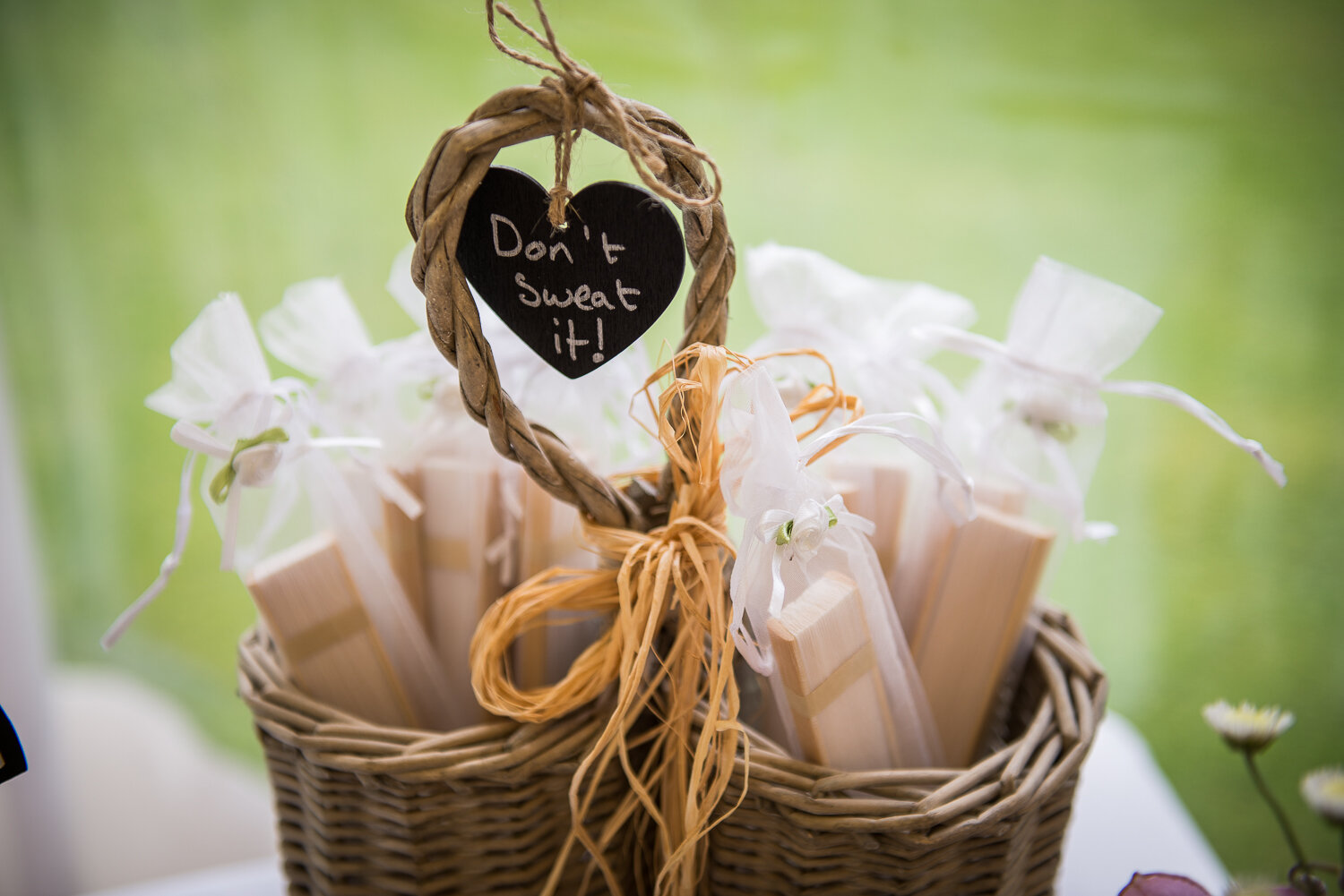 Wedding comforts for guests