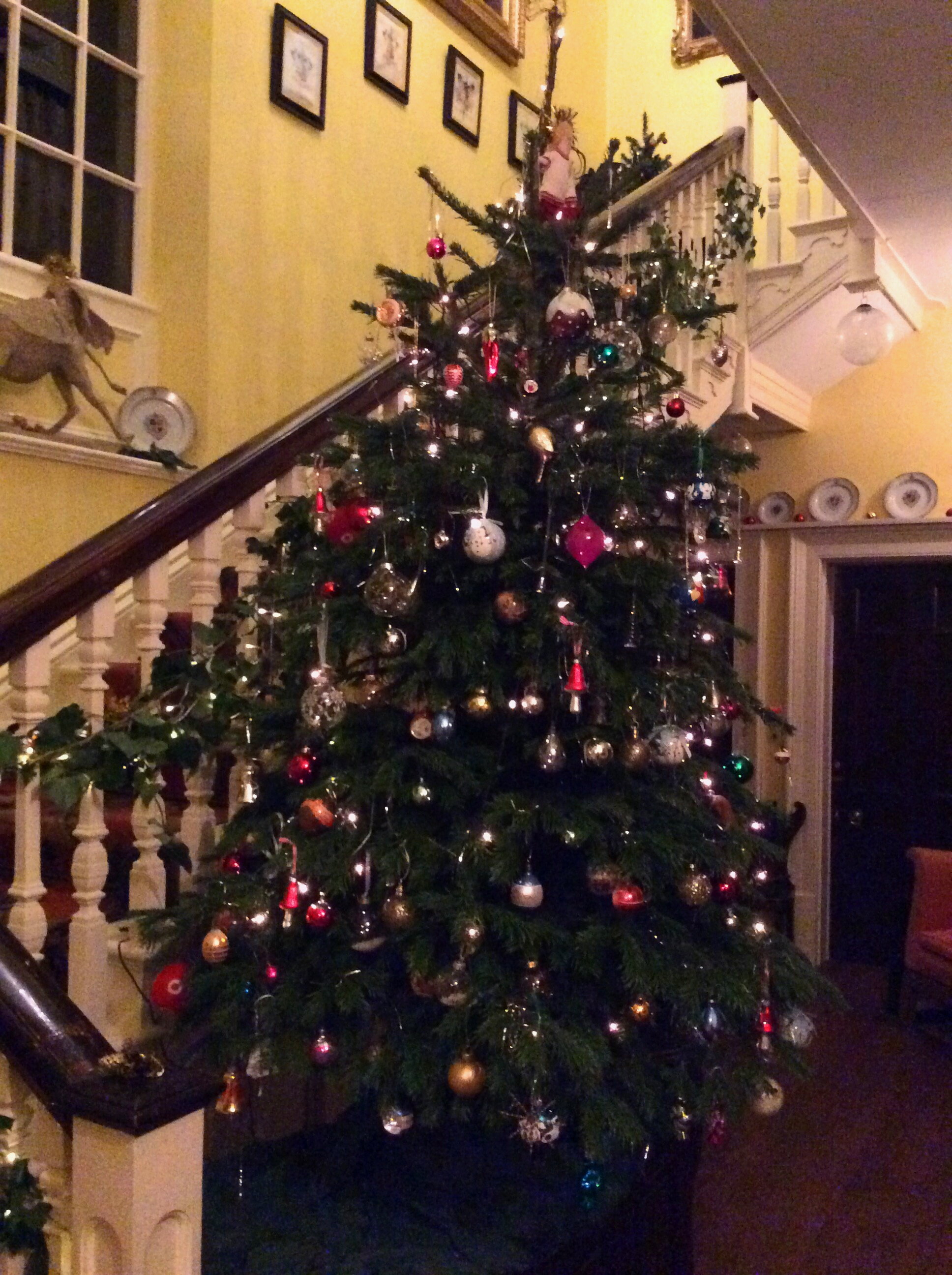 Christmas at Shillingstone/ baubles/Christmas Tree/decorations