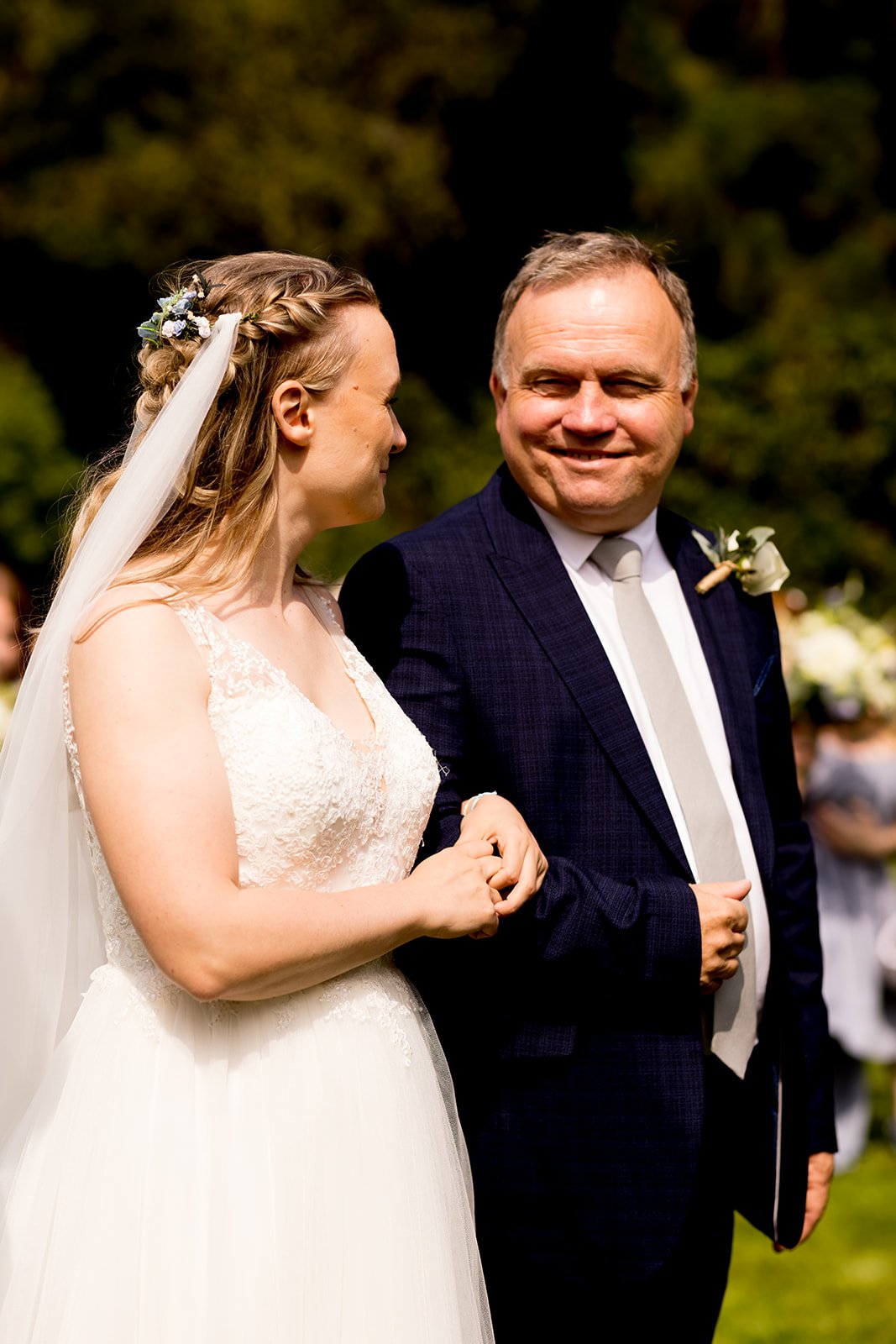 Proud father of the bride