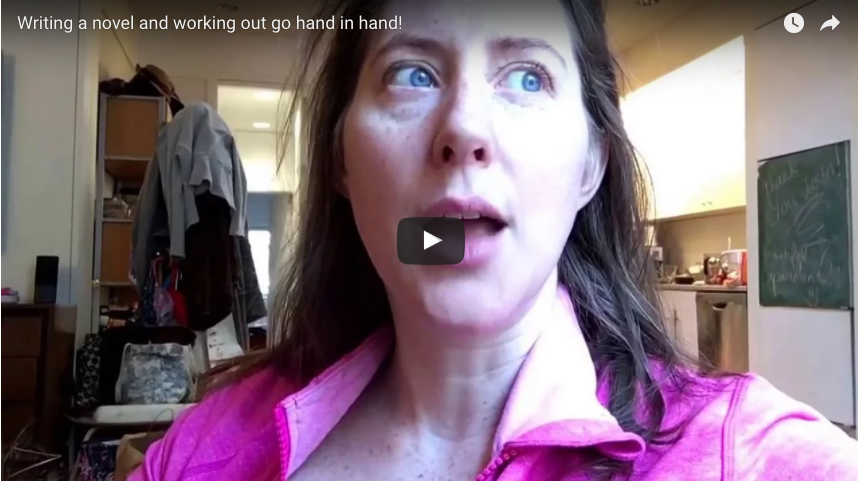 Novel Writing and Exercise- an unlikely pair? 