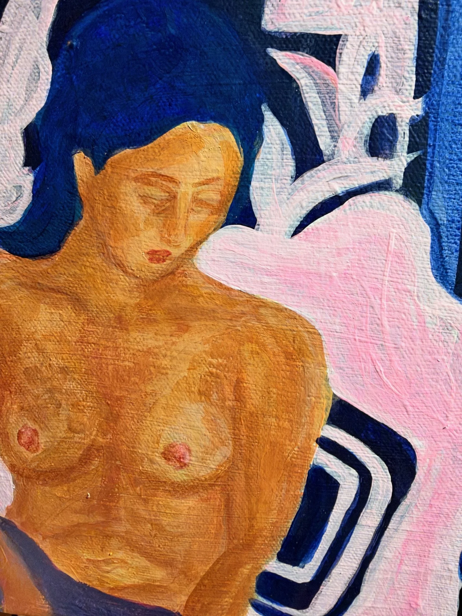 Study of Maurice Brianchon, Nu Assi