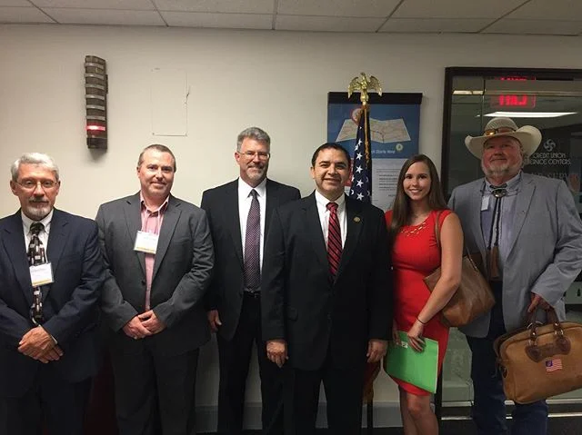 #TBT to our 1st Annual Fly-In with SFC members with original cosponsor Congressman Henry Cuellar. Sign up today for our Fly-In on April 24-26 #SFC #HR1360
