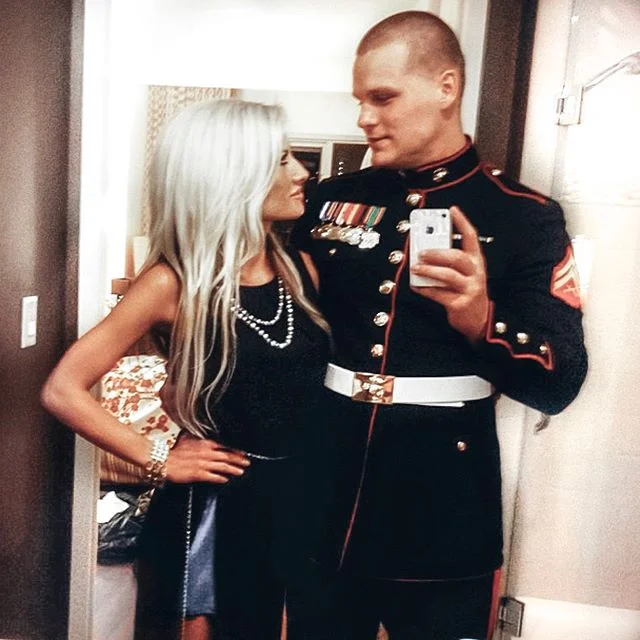 I&rsquo;m so proud of this guy. Proud of who he is, how far he&rsquo;s come, and the heart that has always been inside him. When we met again as adults he was so sad, broken and carried so much of the weight that deployed Marines often carry. I knew 