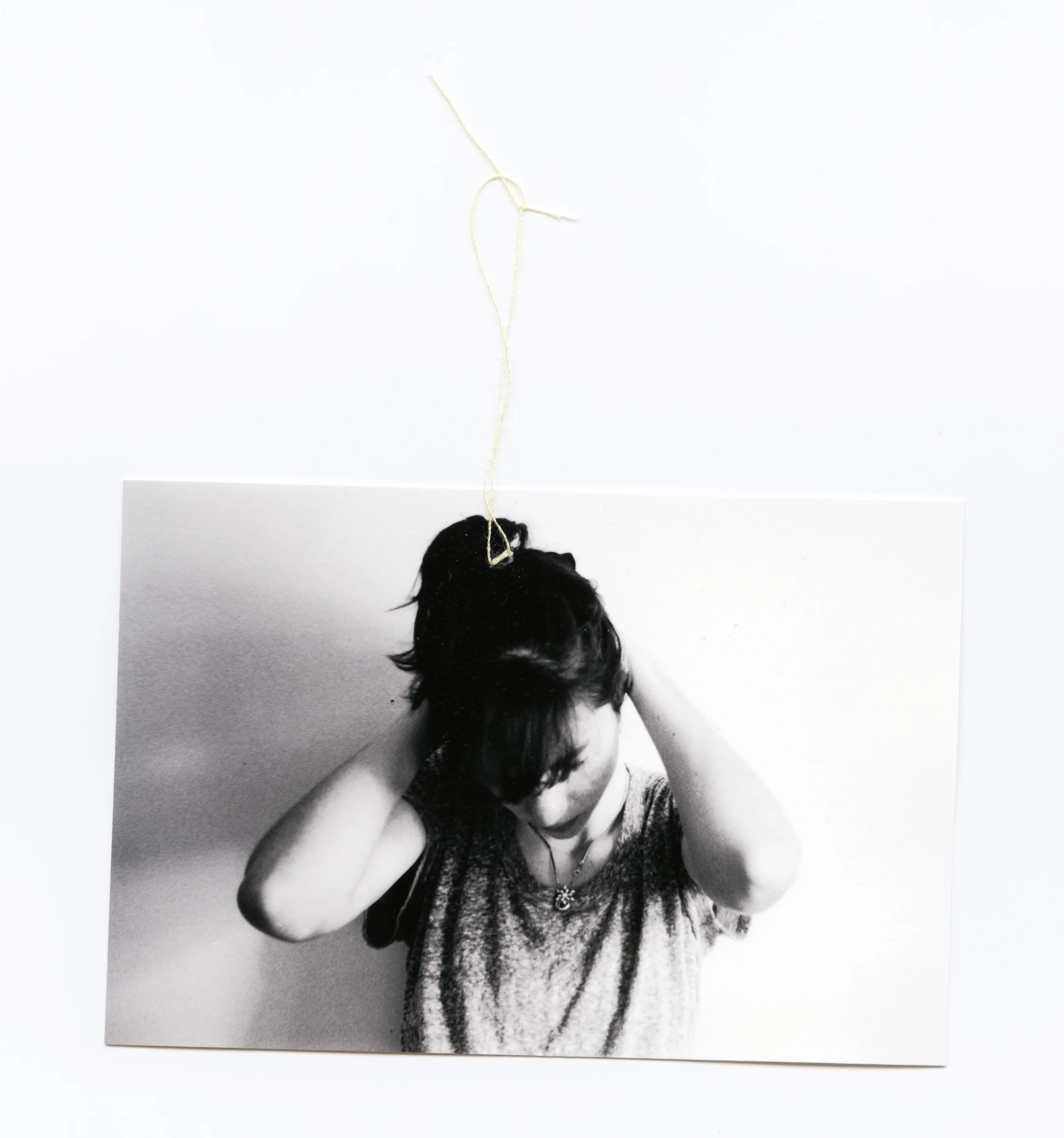 Caught Silver Gelatin Print, Thread, 2014