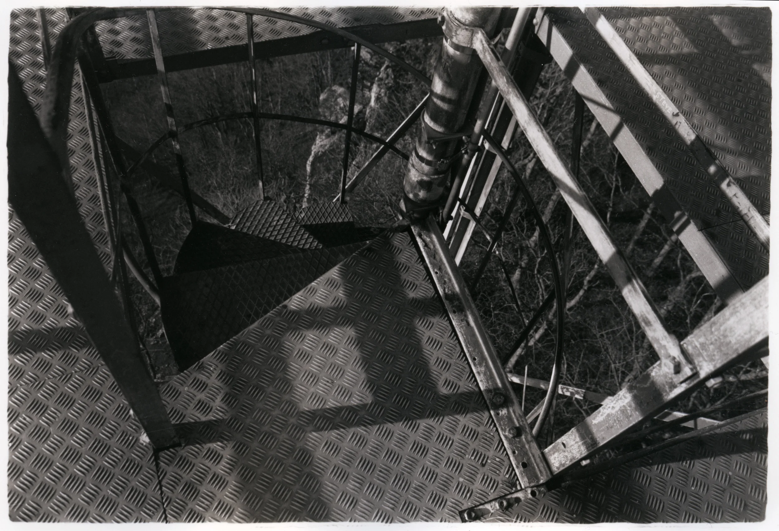 Stairway Silver Gelatin Print, Switzerland, 2014