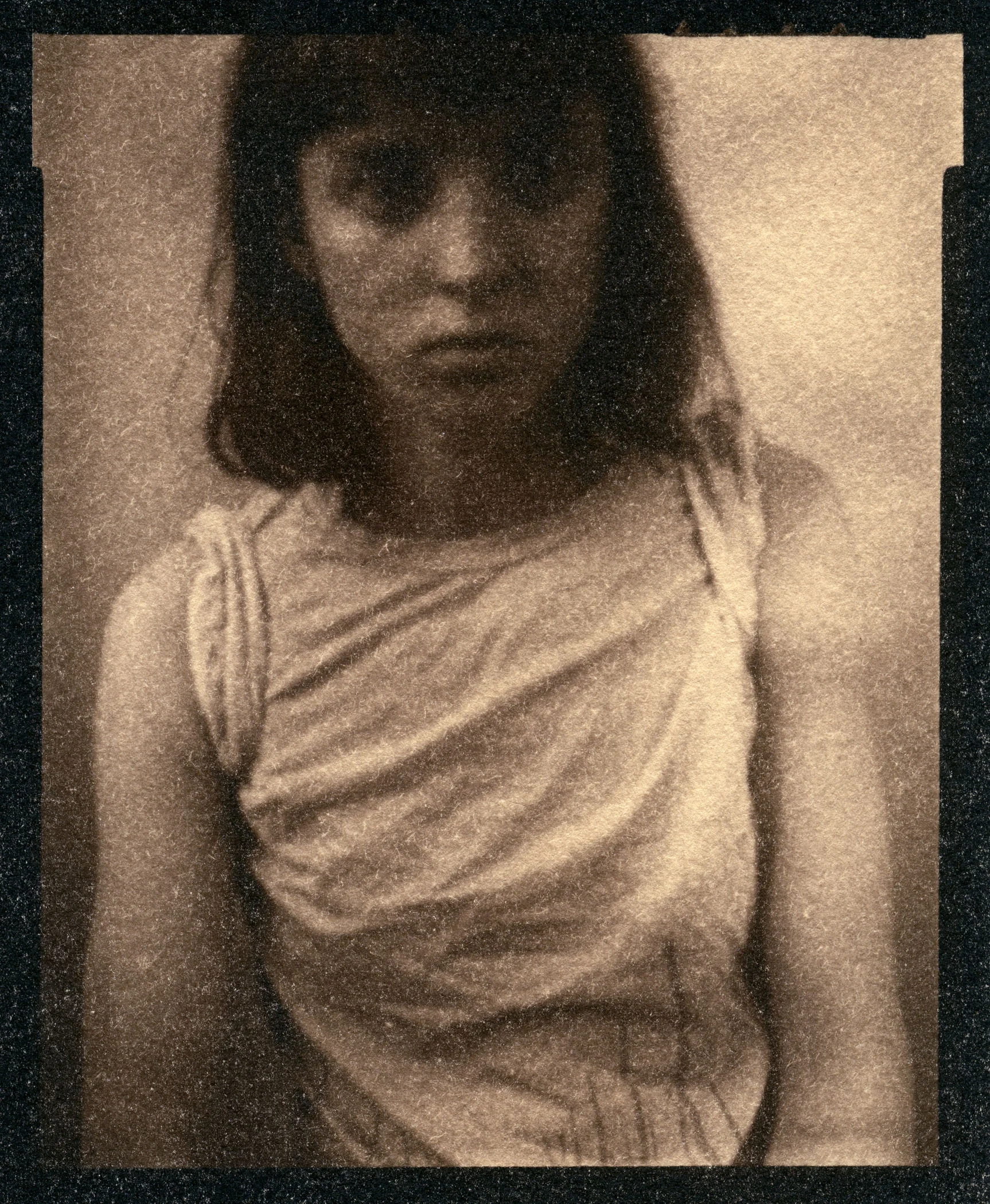 Self Portrait Toned Cyanotype, 2015