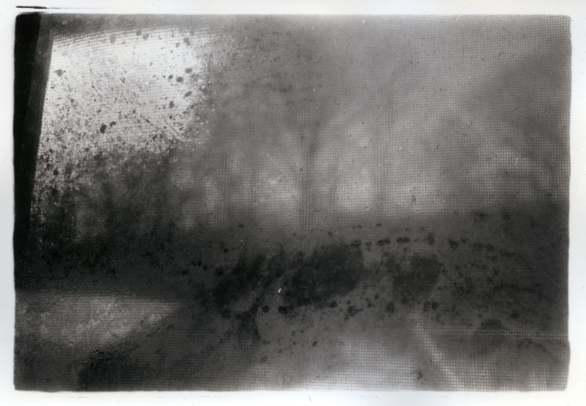 Fogged Window Silver Gelatin Print, NJ, 2015