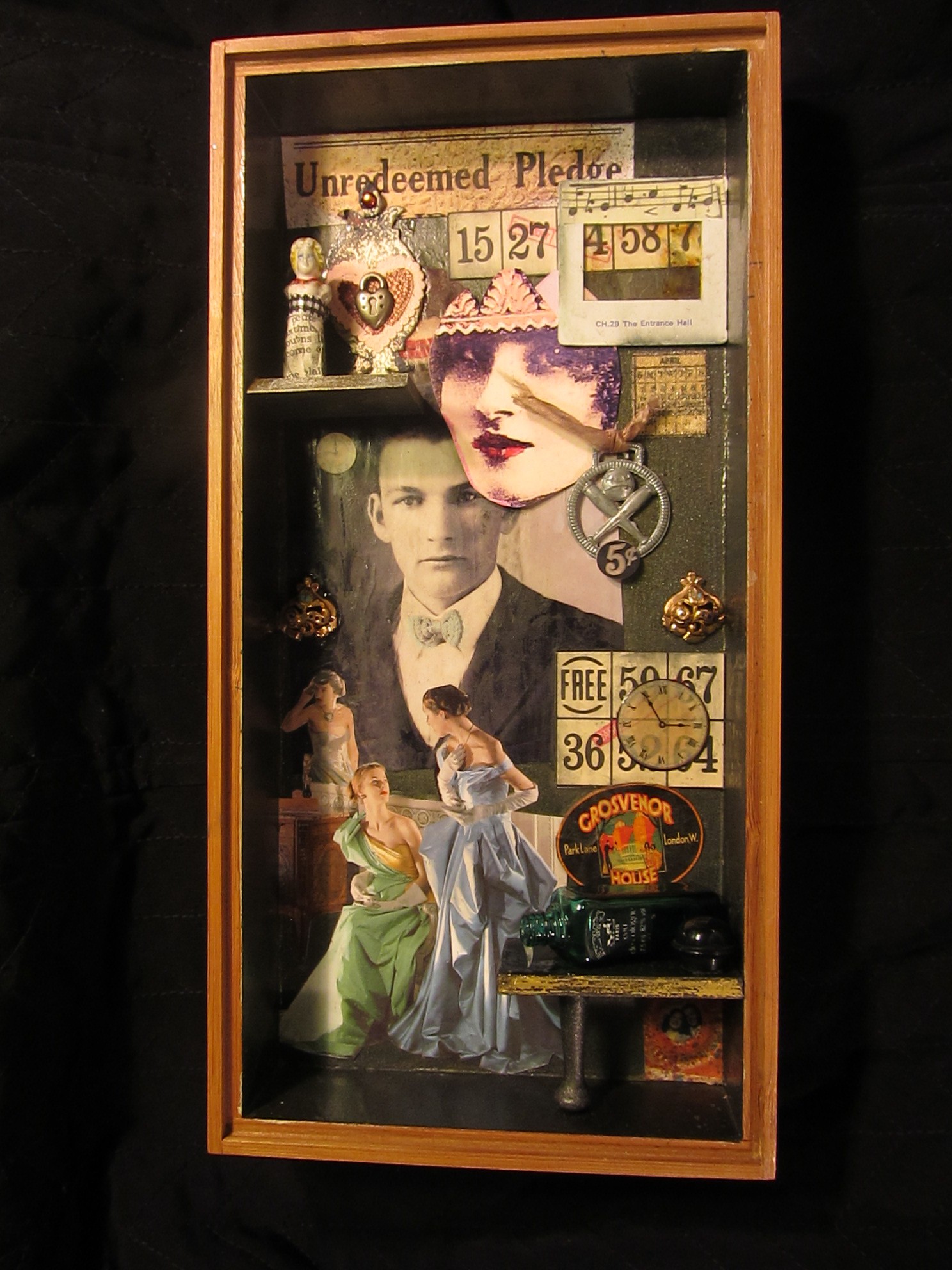 "Odds and Ends" inspired by Bob Dylan lyrics will be on display along with two other pieces in the Spring Juried Member Show at Maryland Federation of Art May 6 through 21, 2015