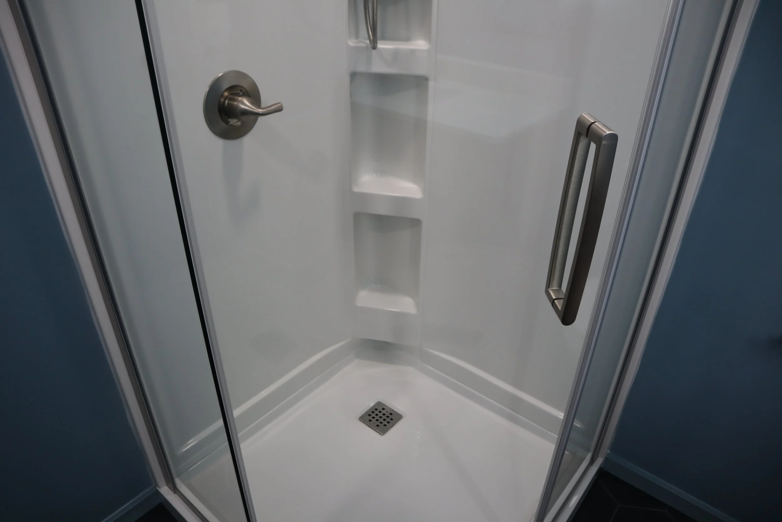 2025- Neo Angle Fiberglass shower unit