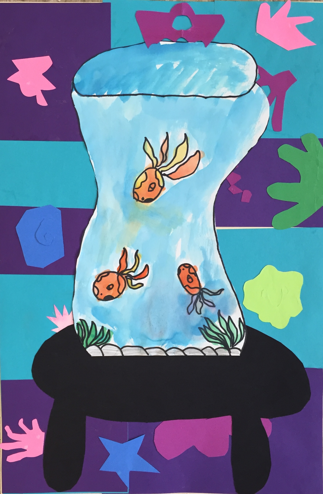 Matisse Inspired Fish Bowls