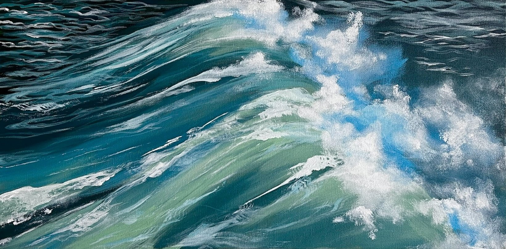 SOLD - Surge, 12x24 inches