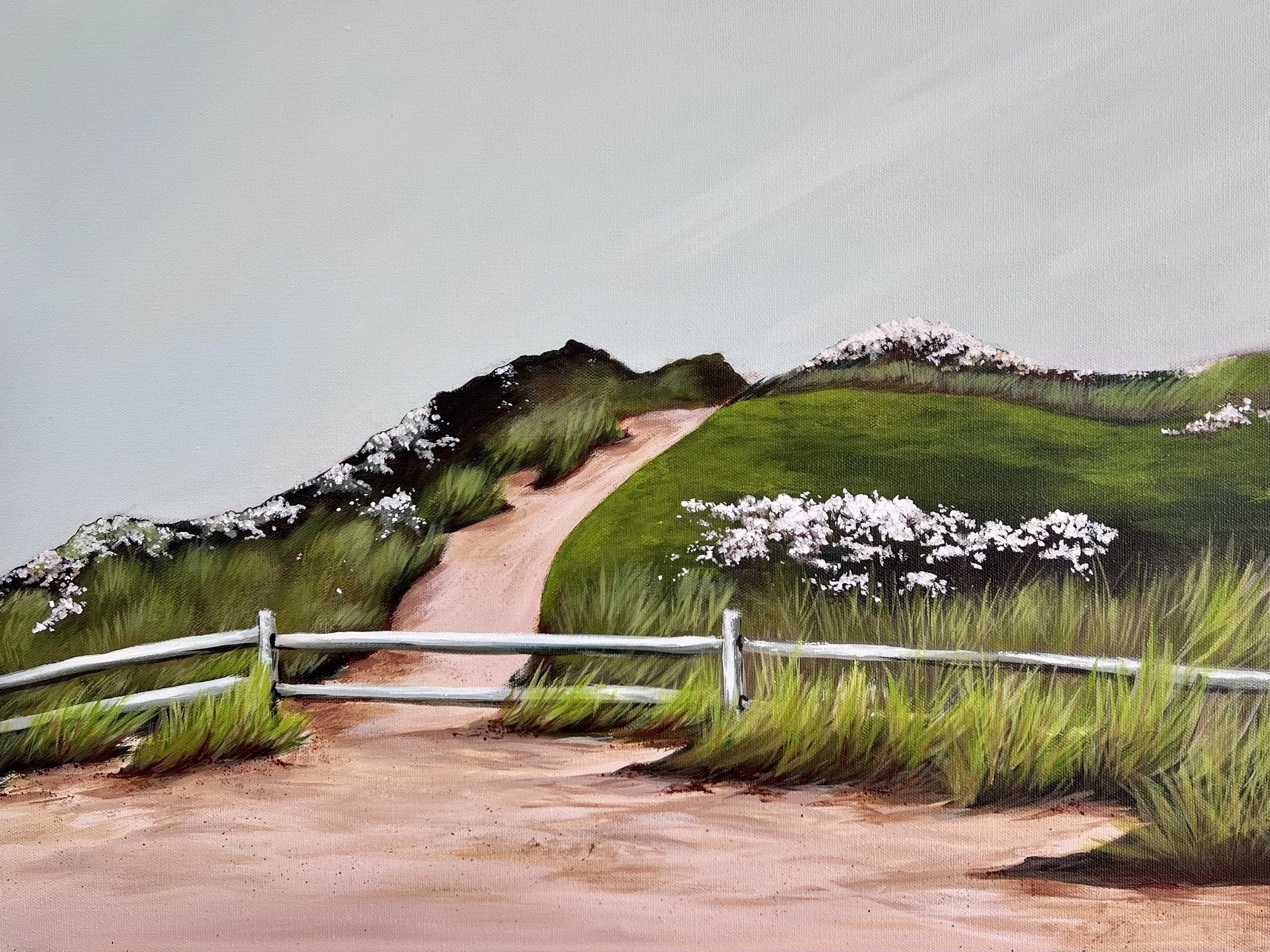 SOLD- Spring Dune, 18x24 inches