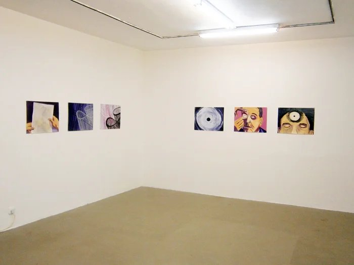 The Time Element - Solo Exhibition, Installation view, Hamidrasha Gallery, Tel Aviv, Israel , 2012