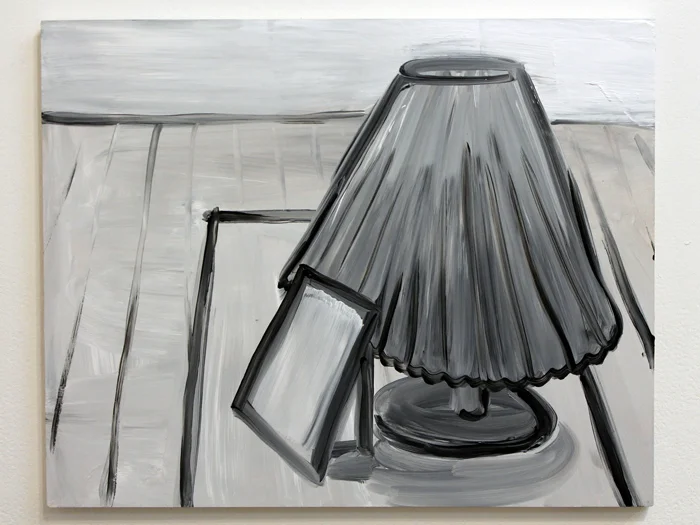 Lamp , 2011,Oil on panel, 16" x 20"